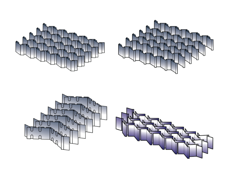 High-Efficiency Vertical Vane Separator